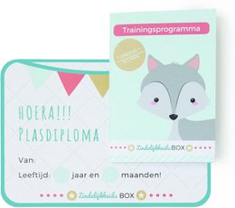 Zindelijkheidsbox - Jongen editie - Zindelijkheidstraining kind - Peuter - Leren op het potje / naar de wc