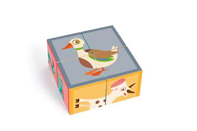 Blockpuzzle - Bauernhof