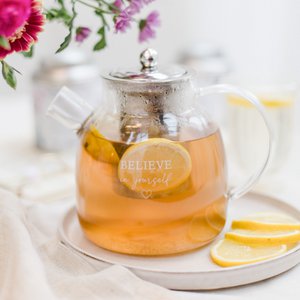 Teekanne "Geloof in jezelf" - 1,5 l