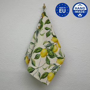 Küchentuch, Baumwoll-Leinen-Mischung | Zitronenleinen