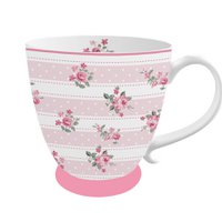 Porcelain mug Bella stripes 430 ml Isabelle Rose