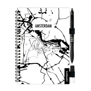 Happinote | Erasable notebook A5 | Amsterdam