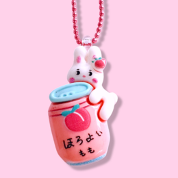 Pop Cutie Peach Juice Bunny kinderketting