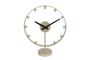 Uhrkugeln goldfarbenes Metall 39x33x12cm