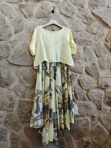 REF 6190 100% LINEN TWO PIECE SET