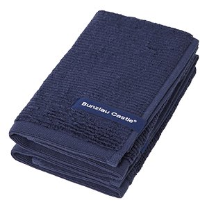 Bunzlau Castle Cleaning Cloth, 30cm, Dark Blue, 2-pack