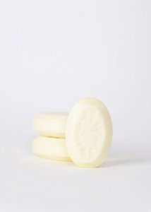 Rice protein soap