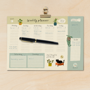Weekly planner