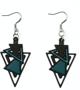 Kheops earrings Monochrome blue