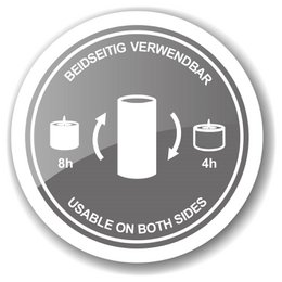 Set of 3 permanent candles Cornelius (Ø 6cm, heights 6/8/10 cm) black, tealight holder heat-resistant 90°