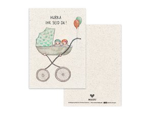 Postcard Hooray you're there