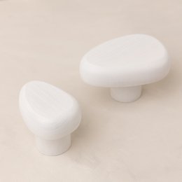 Vægkrog DROP | sort, hvid, træ