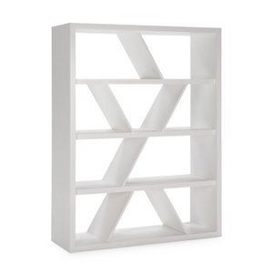 ESTANTERA 140X46X185 MADERA BLANCO TH7645502