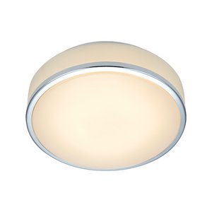 GLOBAL Plafond 22cm Led Wit/Chroom