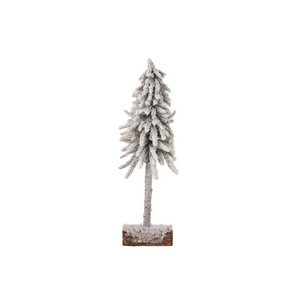 Künstlicher Weihnachtsbaum Schnee auf Stam Ø15xH45cm