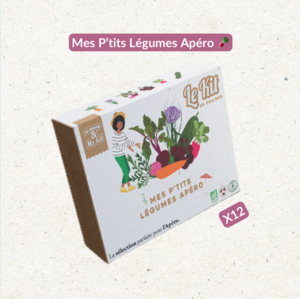 Mes P'tits Légumes Apéro – Thematisches Gartenset – Kreativset – DIY – Weihnachtsgeschenk