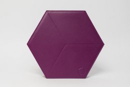 Hexacubo Plano Púrpura