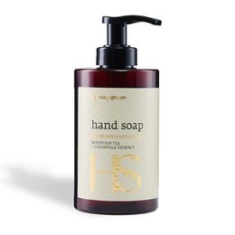  Hand soap with a 300ml capacity. Features a pump dispenser for easy use. Made with natural ingredients for gentle cleansing.
