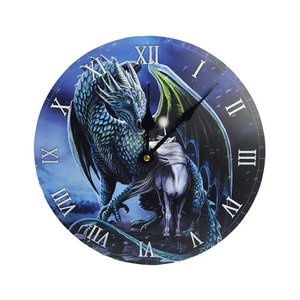 Lisa Parker Protector of Magick Dragon & Unicorn Picture Clock