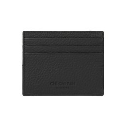 Compact leather card case in a variety of colors including black, graphite, stone, light gray, marine, royal, petrol, mint, pink, red, and orange.