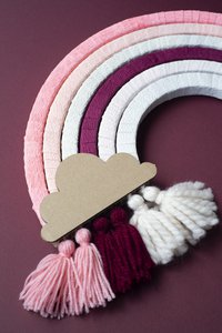 DIY REGENBOGEN / MONO ROSA