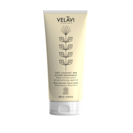 Fragrance-free moisturizing body milk with reine-des-meadows scent. Gentle, nourishing formula for soft, hydrated skin.