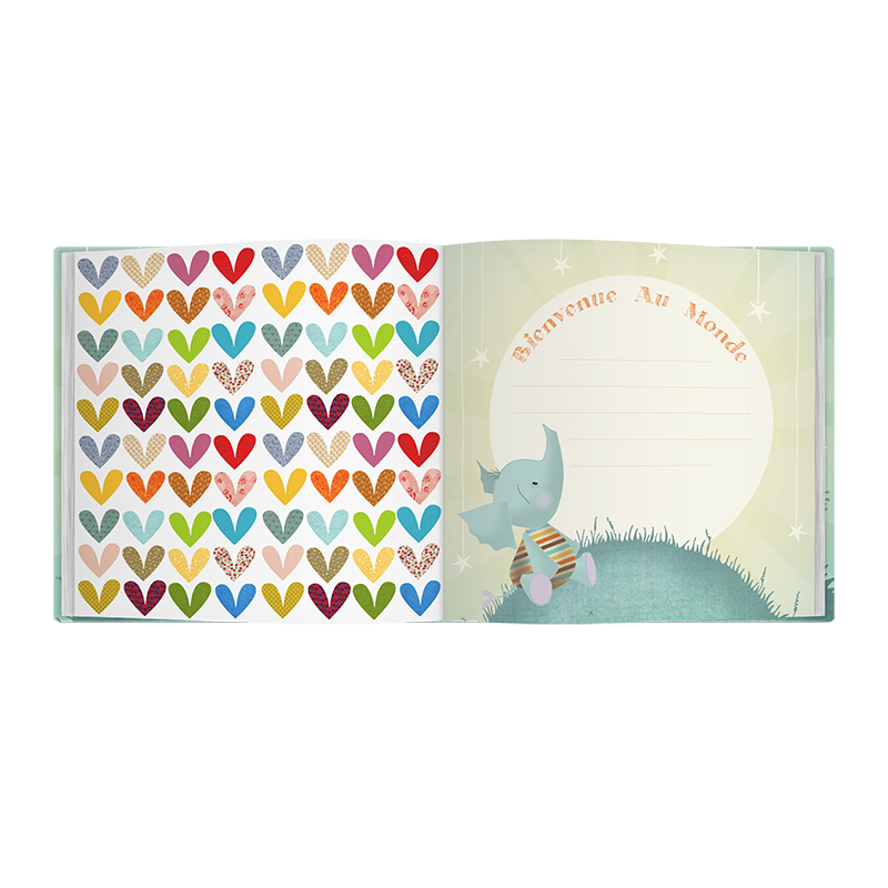 Welkom op de wereld - cadeau voor een pasgeboren baby