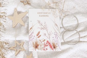 Geburtsanzeigen Aufbewahrungspaket Boho Flowers