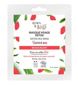 Detox face mask - Certified Organic