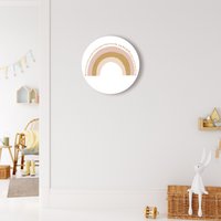 Wall circle | Rainbow | Yellow