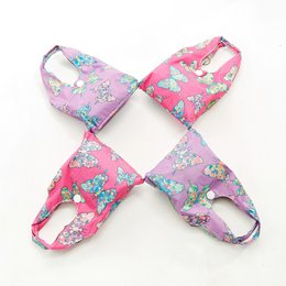 Sac cabas papillon en nylon recyclé rose