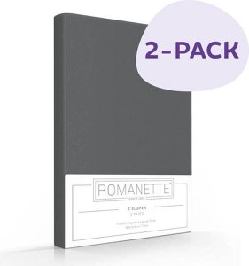 Romanette katoenen kussenslopen 2X 60X70 Cm