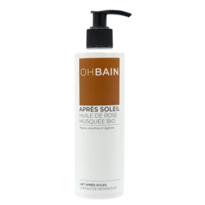 Zonnen melk met biologische muskolie