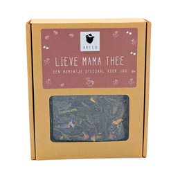  A gold-colored ceramic mug with the text "Je bent Goud Waard!" (You are worth gold!) in a stylized font. The mug features a simple black and white graphic design of a person's silhouette.