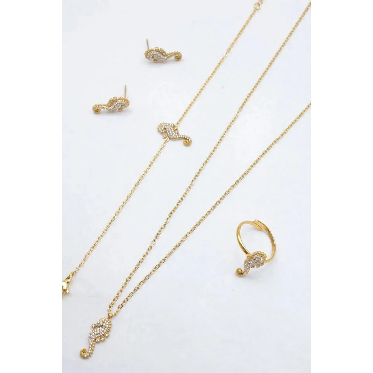 Parure de bijoux en acier inoxydable
