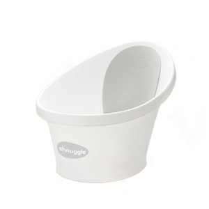 Babybadewanne weiß / hellgrau