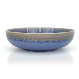 Stoneware Suppenteller, 20 cm, blau
