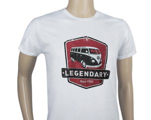 Volkswagen VW T1 Bus T-Shirt Unisex - Legendary/White