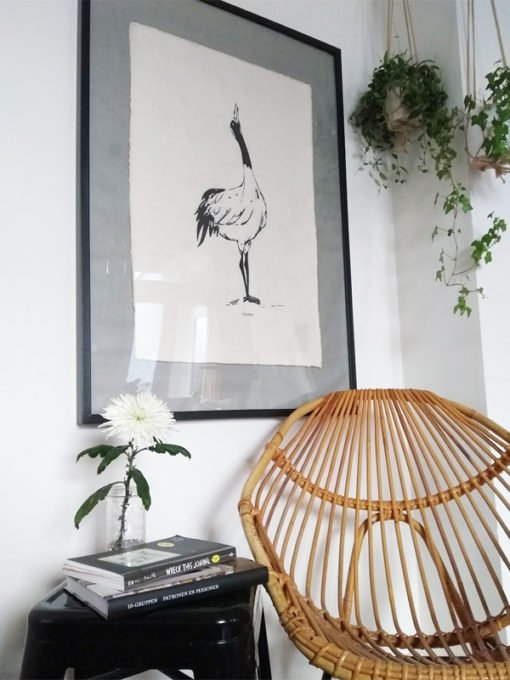 Bird Wall Art 50 x 70 cm