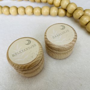 Storage box Nude - Baby teeth & locks of hair