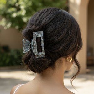 YOSMO XL Hair Clip – Premium Cellulose Acetate – Indestructible Grip
