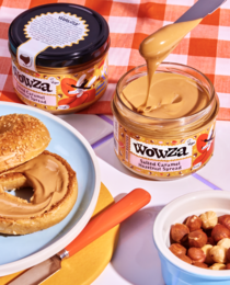 Wowza saltet karamel hasselnøddespread