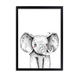 Elefant børnehave plakat