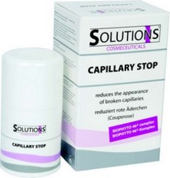 Capillary Stop cream, a solution for reducing the appearance of broken capillaries, redness, and couperose on the face.