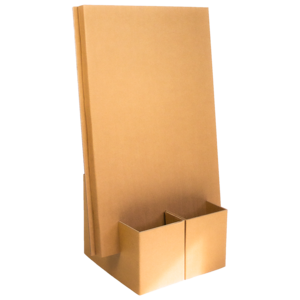 Cardboard Kids Painting Easel with Stool