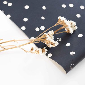 Gift wrapping paper - Blue dot