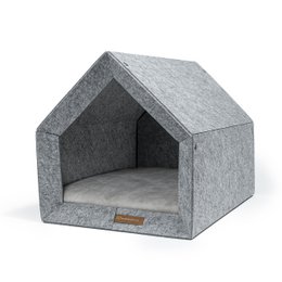 Pethome Perfekt hus til en hund og en kat - lysegrå/genanvendt