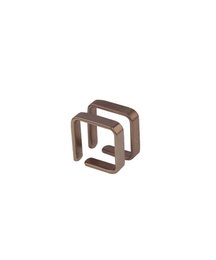 SQUARE fine woman ring