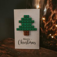 Lego Christmas card - Christmas tree