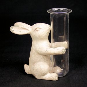 Vaasje Konijn wit
